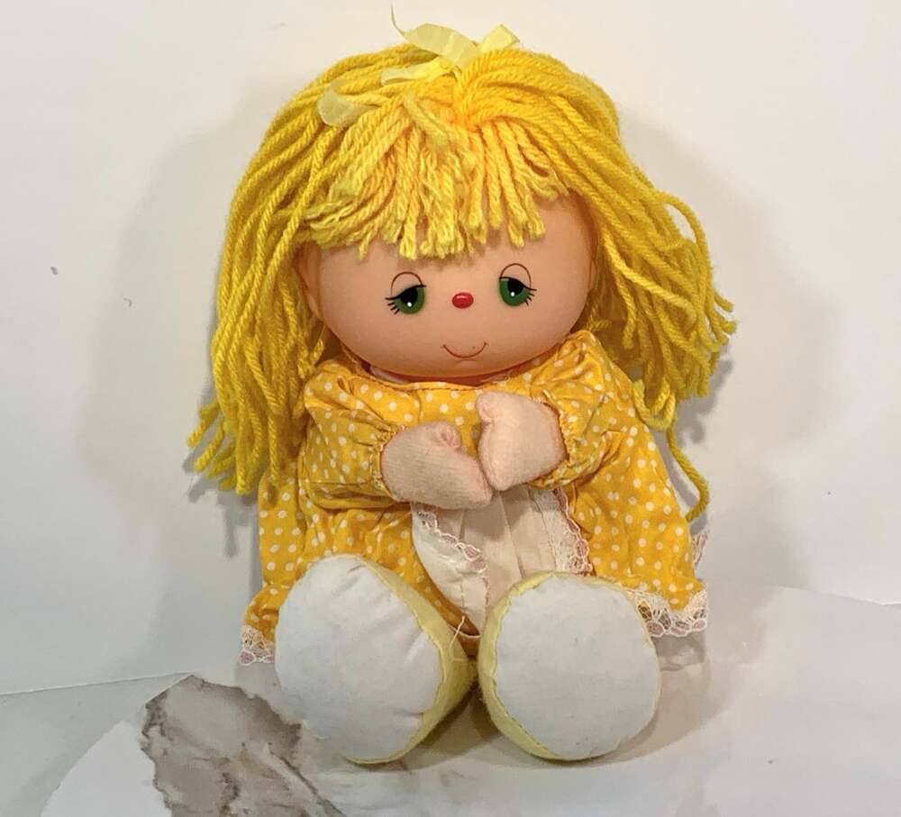 Dolly in Yellow with green eyes